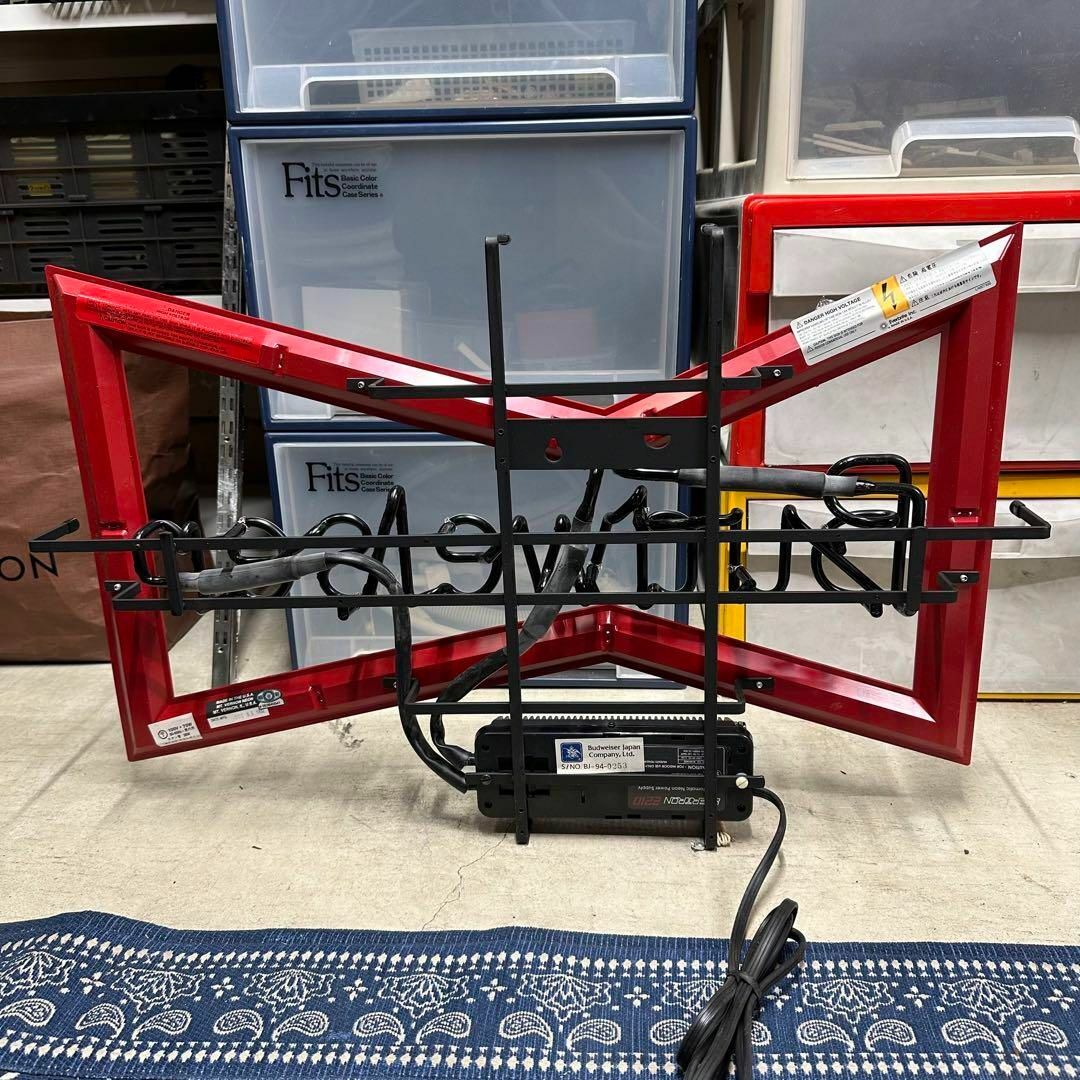 新品 希少 バドワイザー ヴィンテージ ネオンサイン 看板 ネオン 新品 希少 バドワイザー ヴィンテージ ネオンサイン 看板 ネオン