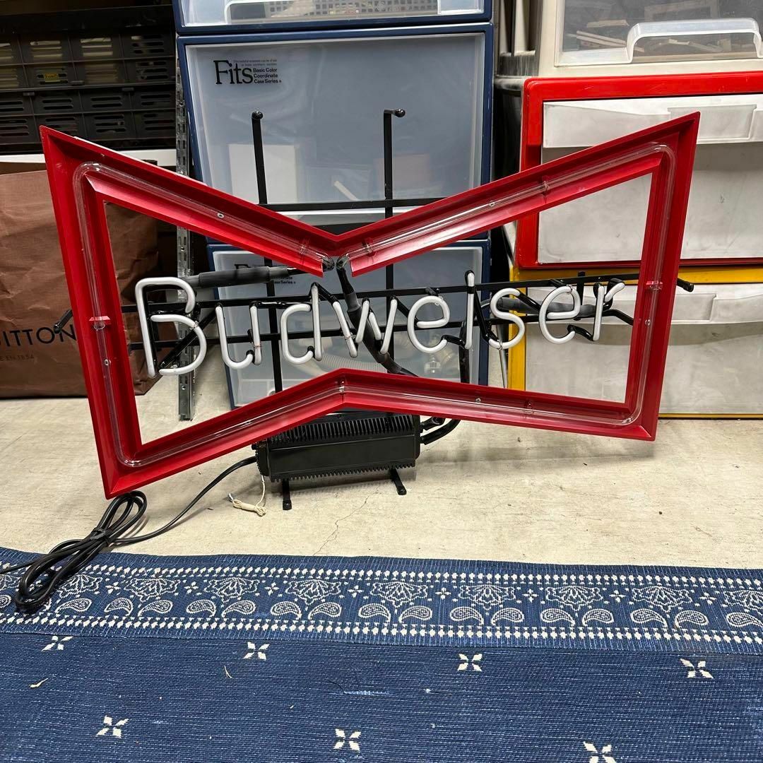 新品 希少 バドワイザー ヴィンテージ ネオンサイン 看板 ネオン 新品 希少 バドワイザー ヴィンテージ ネオンサイン 看板 ネオン