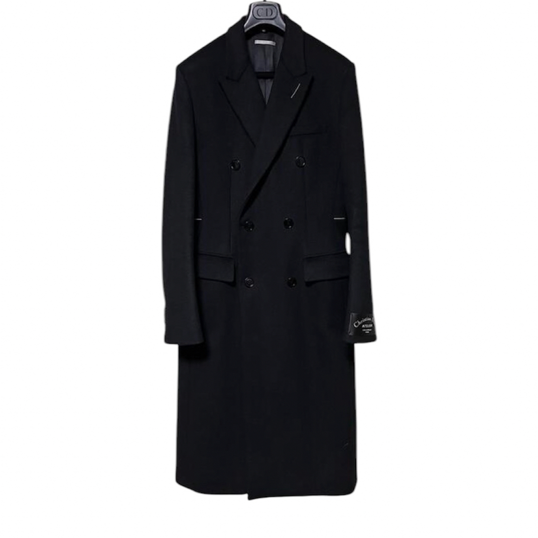 DIOR HOMME - 極美品 Dior Homme 18AW ダブルブレストチェスター DIOR HOMME - 極美品 Dior Homme 18AW ダブルブレストチェスター