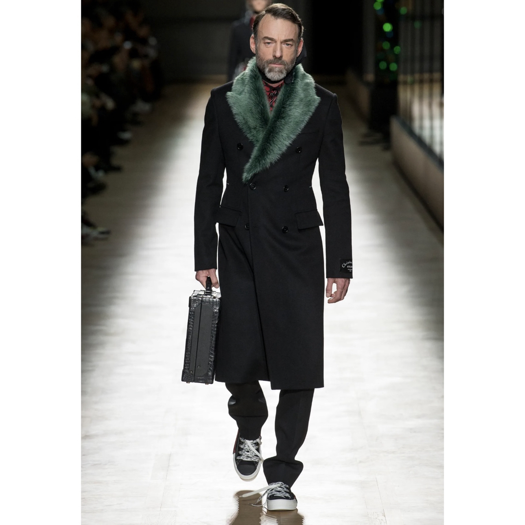 DIOR HOMME - 極美品 Dior Homme 18AW ダブルブレストチェスター DIOR HOMME - 極美品 Dior Homme 18AW ダブルブレストチェスター