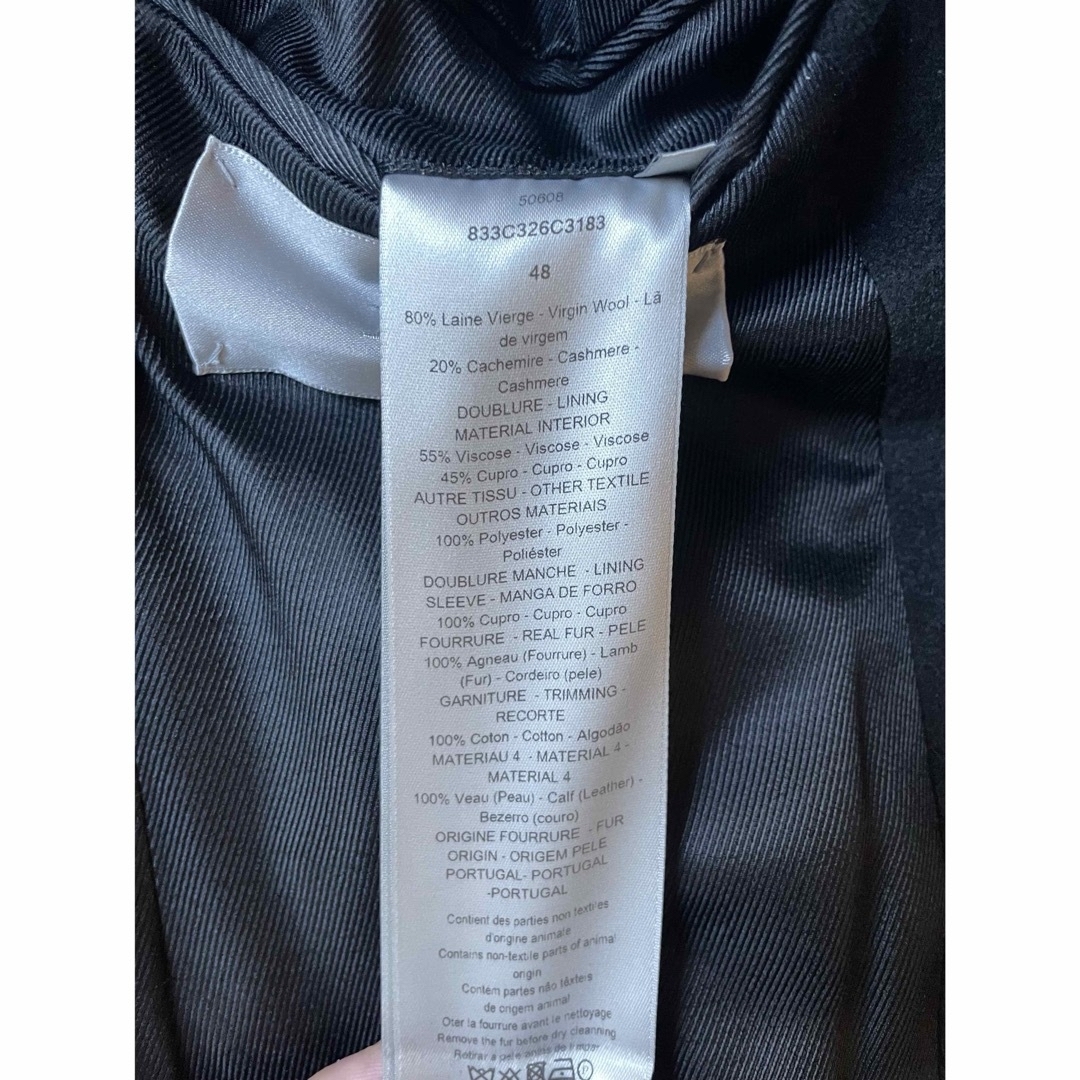 DIOR HOMME - 極美品 Dior Homme 18AW ダブルブレストチェスター DIOR HOMME - 極美品 Dior Homme 18AW ダブルブレストチェスター