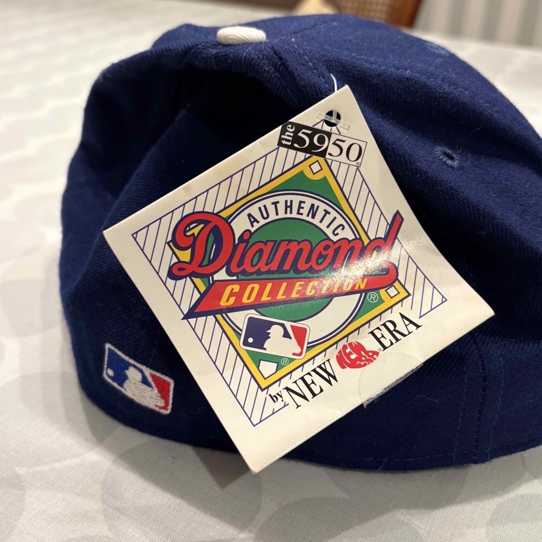 80〜90年代 新品未使用 LAドジャースキャップ NEW ERA旧ロゴ紙タグ 80〜90年代 新品未使用 LAドジャースキャップ NEW ERA旧ロゴ紙タグ