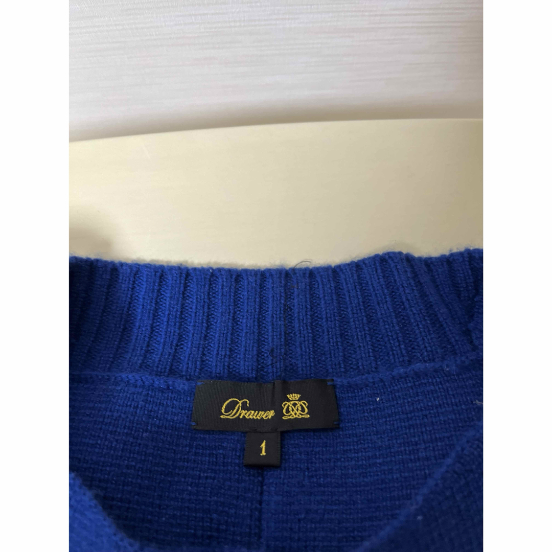 美品 ドゥロワー カラーブロックカシミヤニット 美品 ドゥロワー カラーブロックカシミヤニット