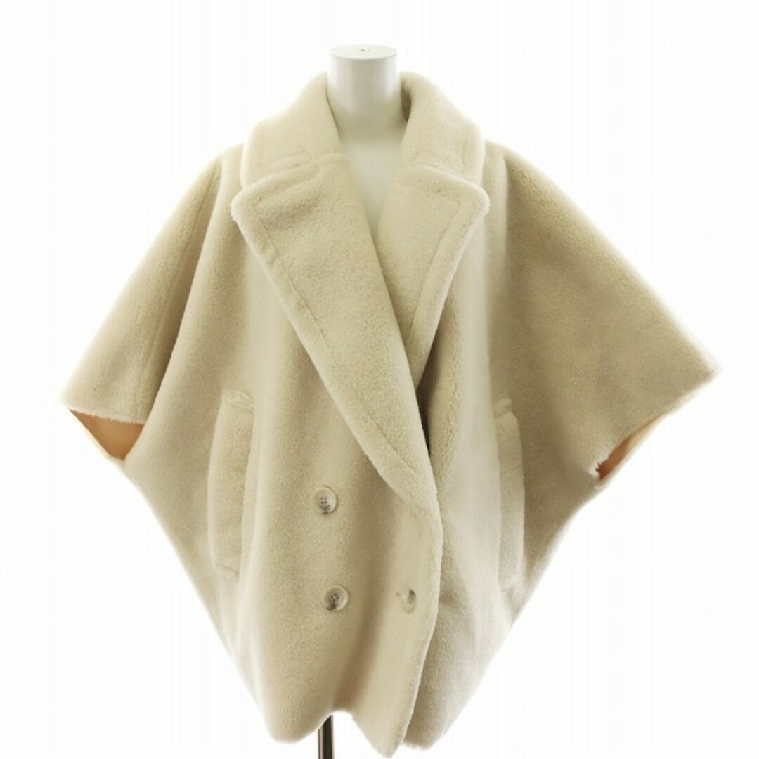 スタニングルアー 23AW ボアポンチョ アウター 1 S 白 スタニングルアー 23AW ボアポンチョ アウター 1 S 白
