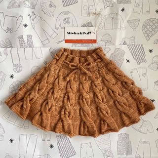 Misha&puff♡Crochet skirt Cranberry♡5-6Y Misha&puff♡Crochet skirt Cranberry♡5-6Y