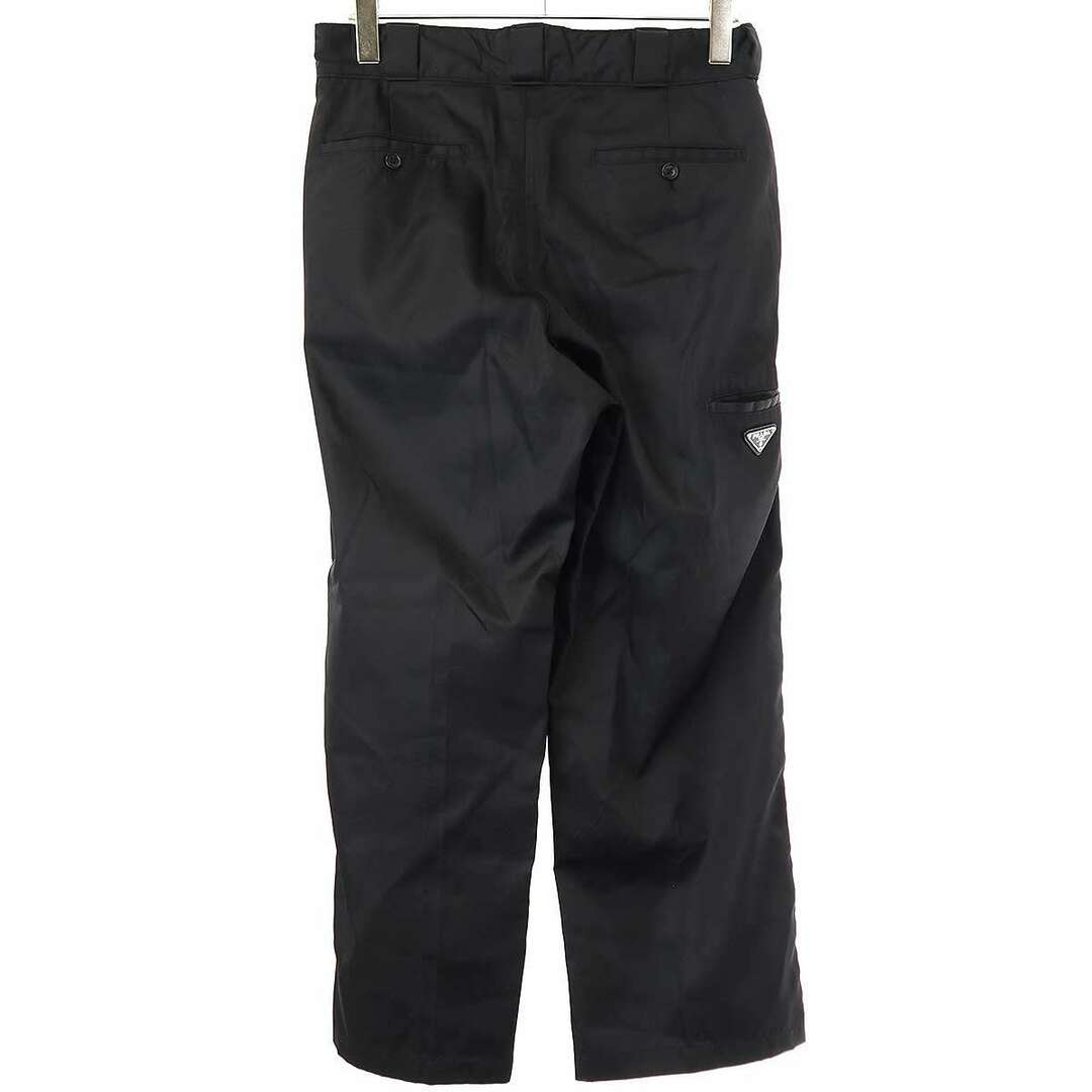 PRADA - PRADA プラダ 18AW Nylon Trousers ロゴプレート PRADA - PRADA プラダ 18AW Nylon Trousers ロゴプレート