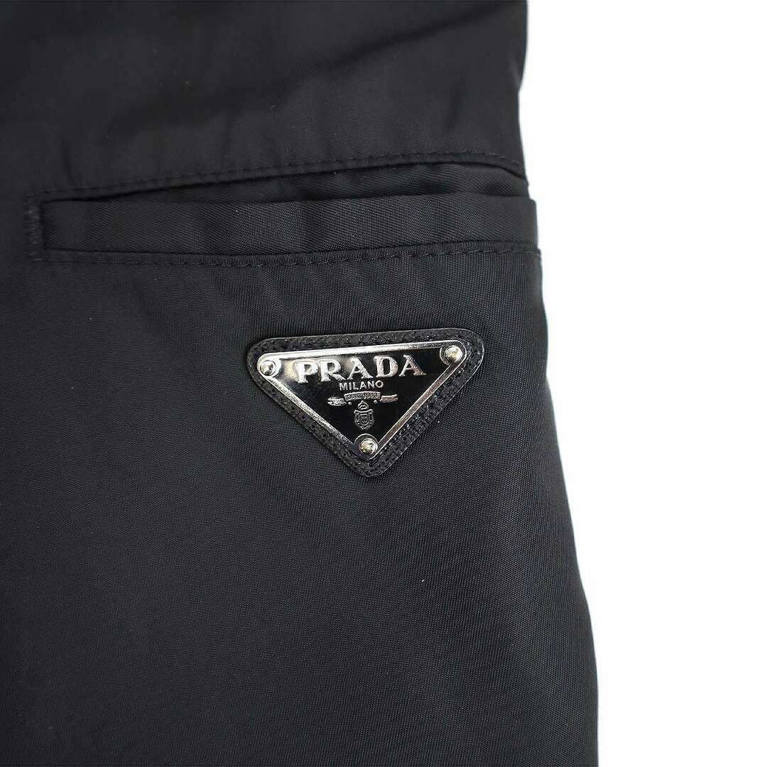 PRADA - PRADA プラダ 18AW Nylon Trousers ロゴプレート PRADA - PRADA プラダ 18AW Nylon Trousers ロゴプレート