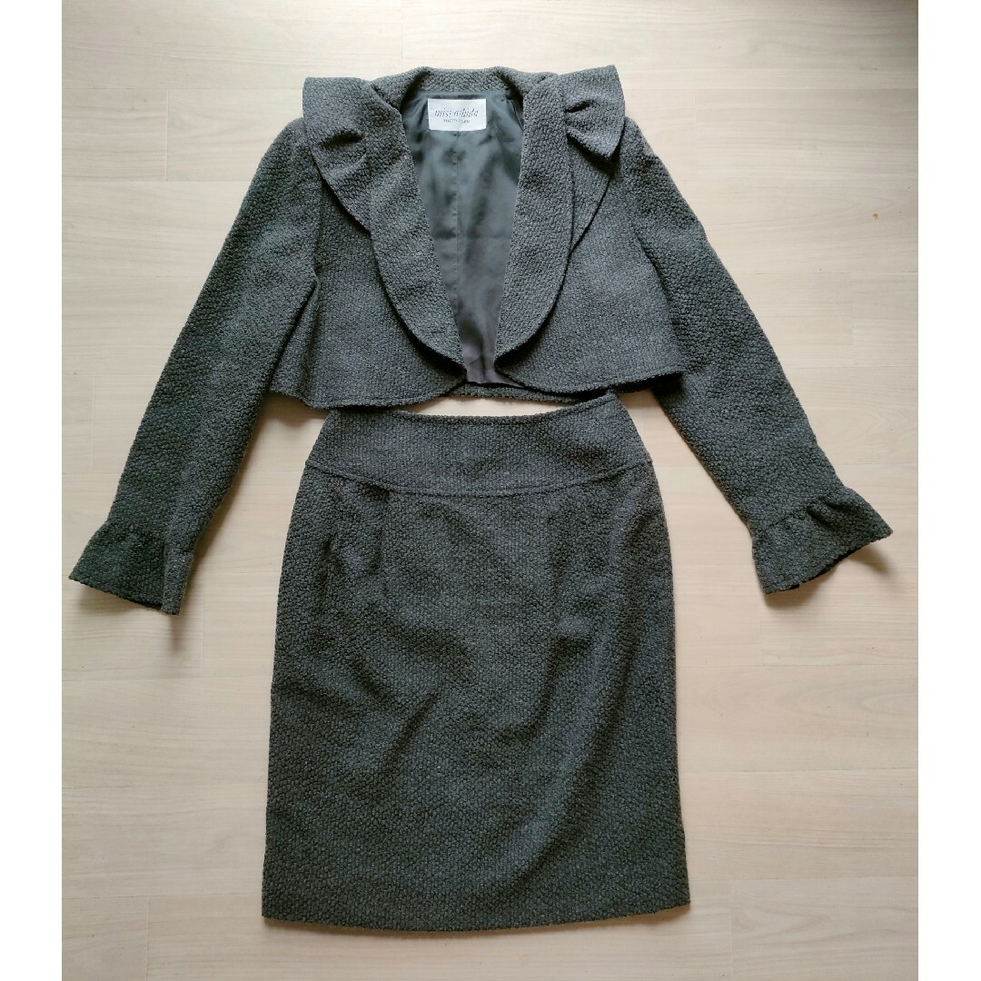 10万超◇美品 miss ashida ミスアシダ セットアップスーツ 9号】 10万超◇美品 miss ashida ミスアシダ セットアップスーツ 9号】