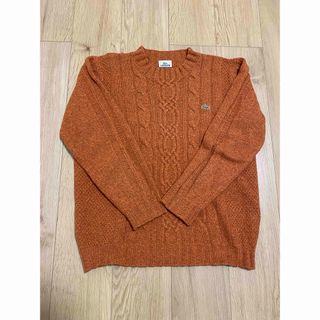 LACOSTE(ニット/セーター ・ オレンジ/橙色系)のフリマ LACOSTE(ニット/セーター ・ オレンジ/橙色系)のフリマ