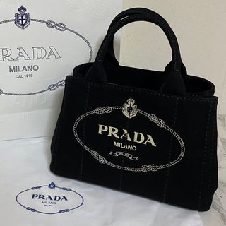プラダ(PRADA)のプラダ　カナパ　ブラック(ハンドバッグ)