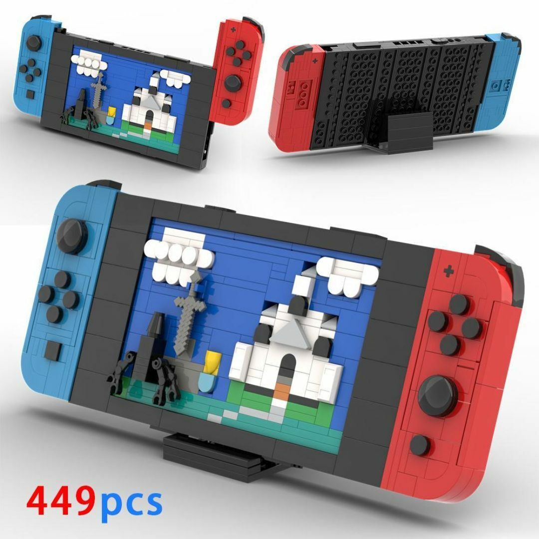 ニンテンドースイッチ風Nintendo Switch本体レゴ互換ブロック ニンテンドースイッチ風Nintendo Switch本体レゴ互換ブロック