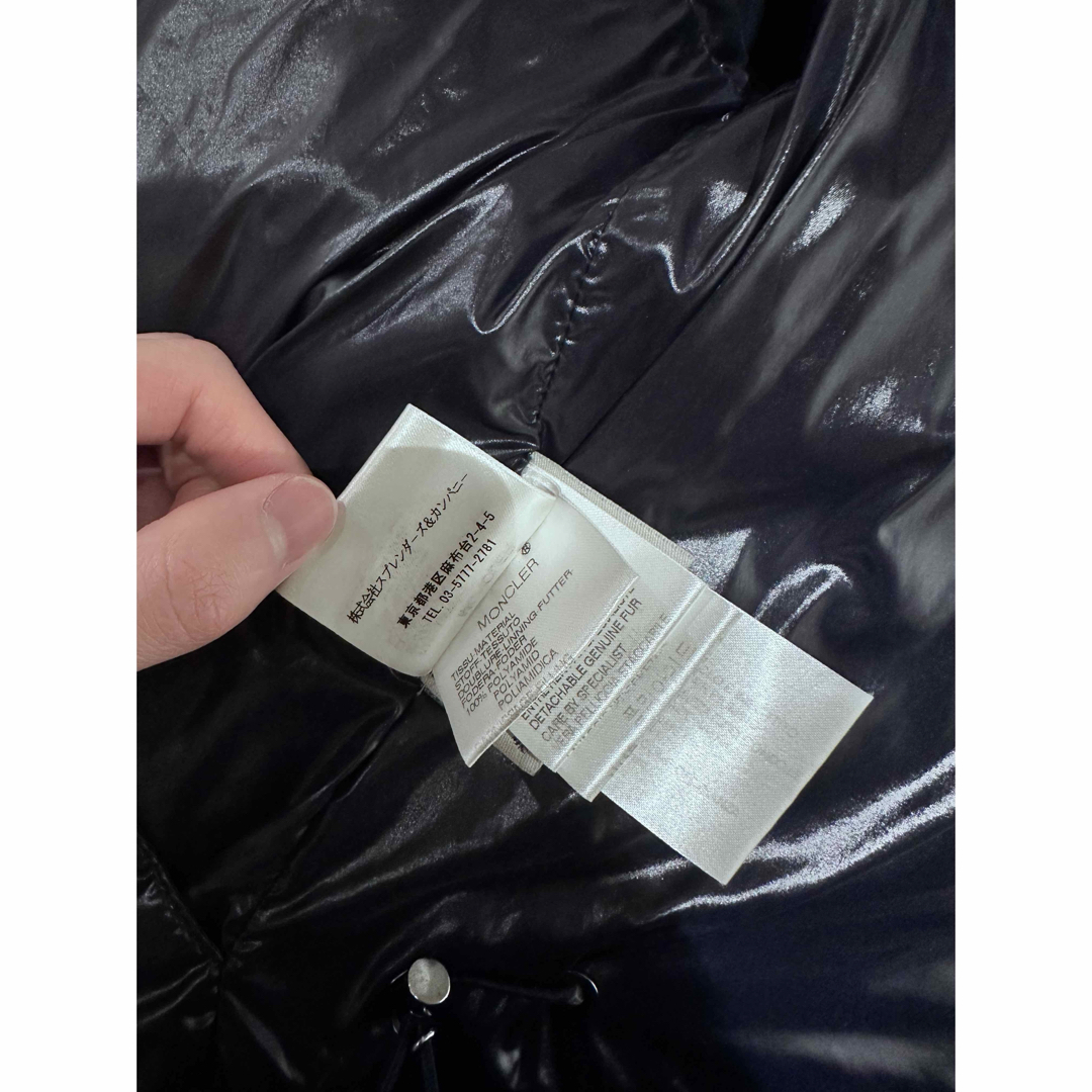MONCLER - 超レア後期型MONCLER RODシャイニーブラック MONCLER - 超レア後期型MONCLER RODシャイニーブラック