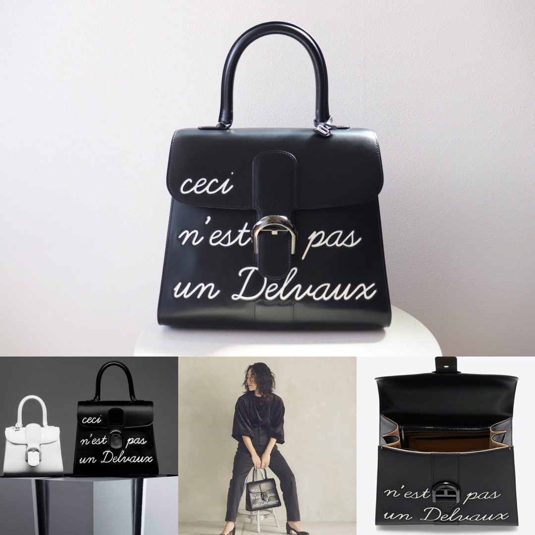 DELVAUX - Delvaux デルヴォー ルーモア MM ブリヨン バッグの DELVAUX - Delvaux デルヴォー ルーモア MM ブリヨン バッグの
