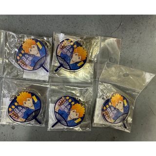 ハイキュー　うちわ型キーホルダー　ハイキューウィーク　夏祭り　日向翔陽(キーホルダー)
