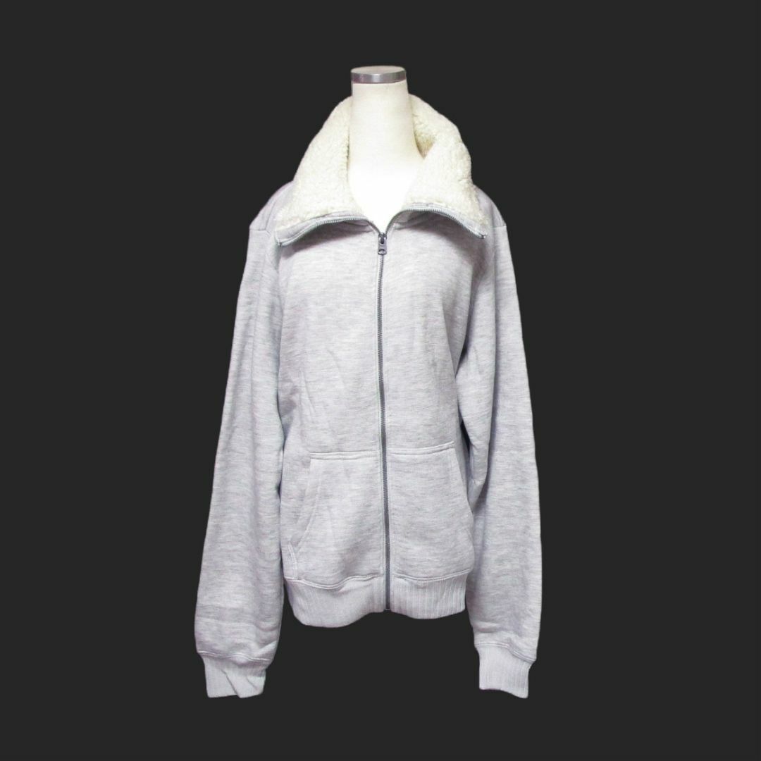 Abercrombie&Fitch - ★新品★アバクロンビー&フィッチ★襟シェルパニットJKT(Lt.Grey/XL)