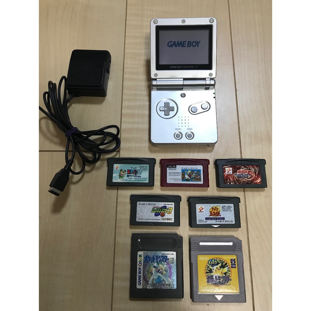 ゲームボーイアドバンス - レア✨画面美品ゲームボーイアドバンスSP本体+ソフト7本付✨