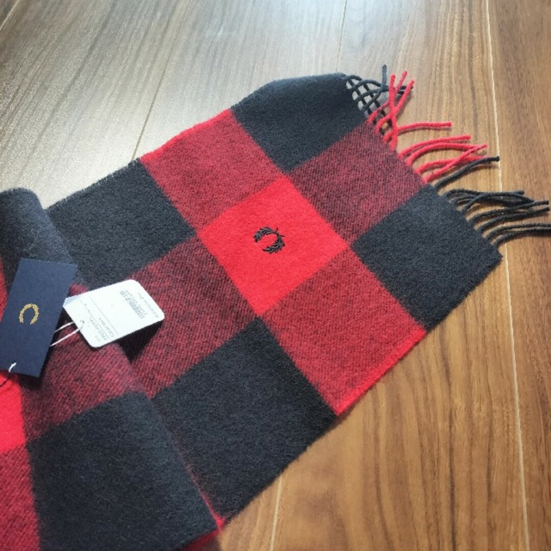 FRED PERRY - 新品フレッドペリー マフラーの通販 by sp's shop FRED PERRY - 新品フレッドペリー マフラーの通販 by sp's shop