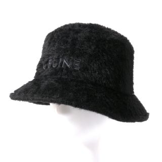 セリーヌ(CELINE)の■美品■CELINE セリーヌ ハット サイズL バケットハット 帽子 アルパカ ウール ロゴ刺繍 イタリア製 ブランド古着【中古】20241225/RA2872(ハット)