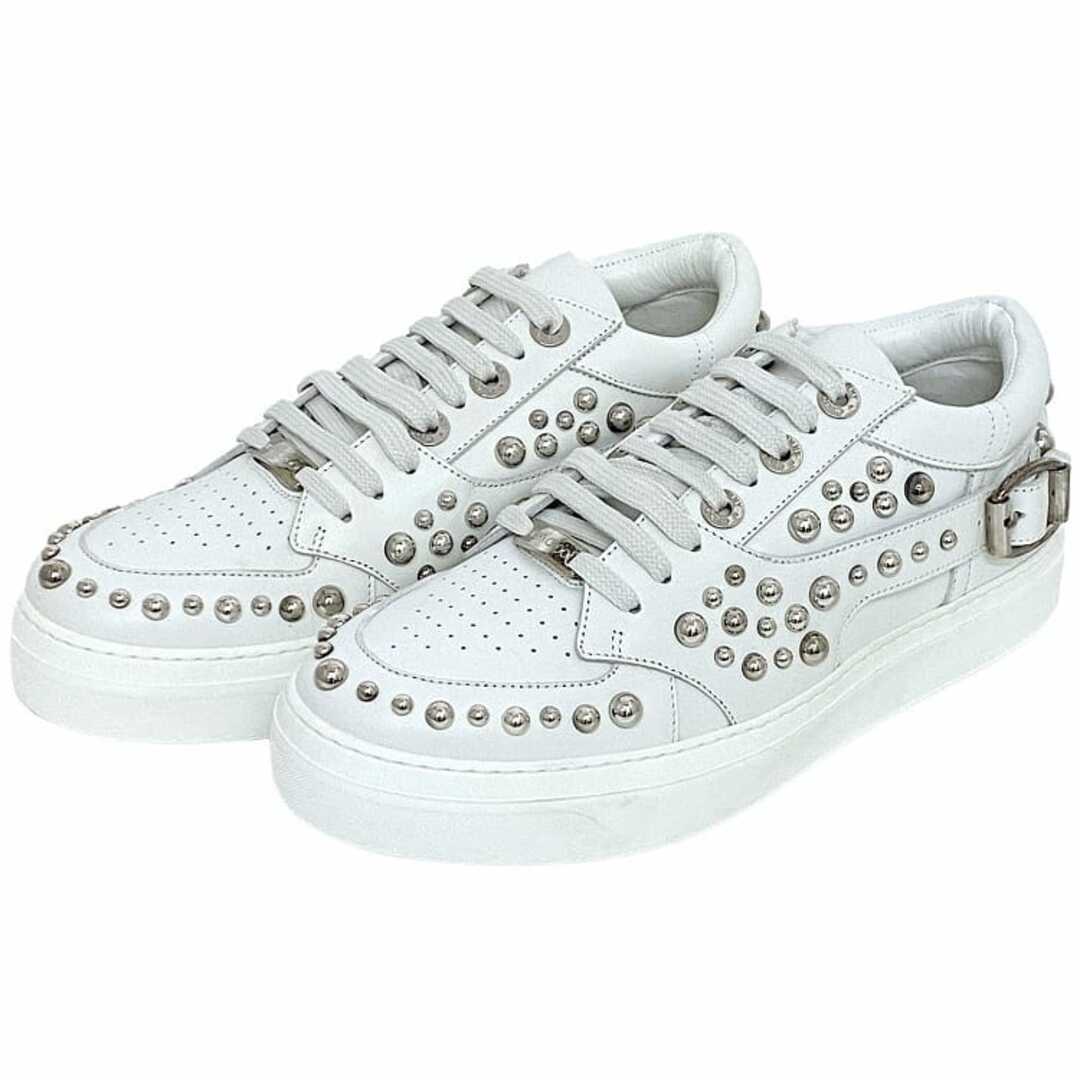 JIMMY CHOO - ジミーチュウ スニーカー ホワイト ROMAN 036520 JIMMY CHOO - ジミーチュウ スニーカー ホワイト ROMAN 036520