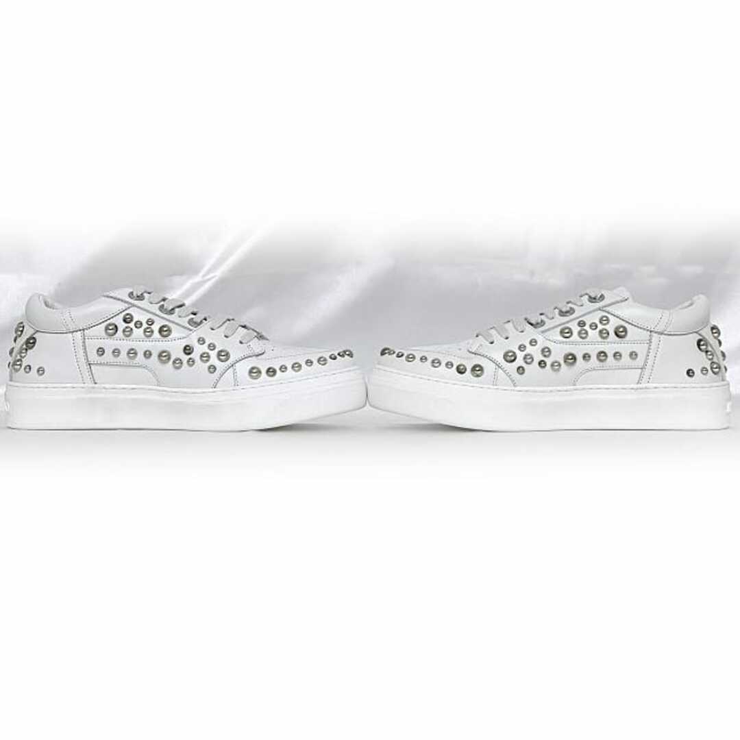 JIMMY CHOO - ジミーチュウ スニーカー ホワイト ROMAN 036520 JIMMY CHOO - ジミーチュウ スニーカー ホワイト ROMAN 036520