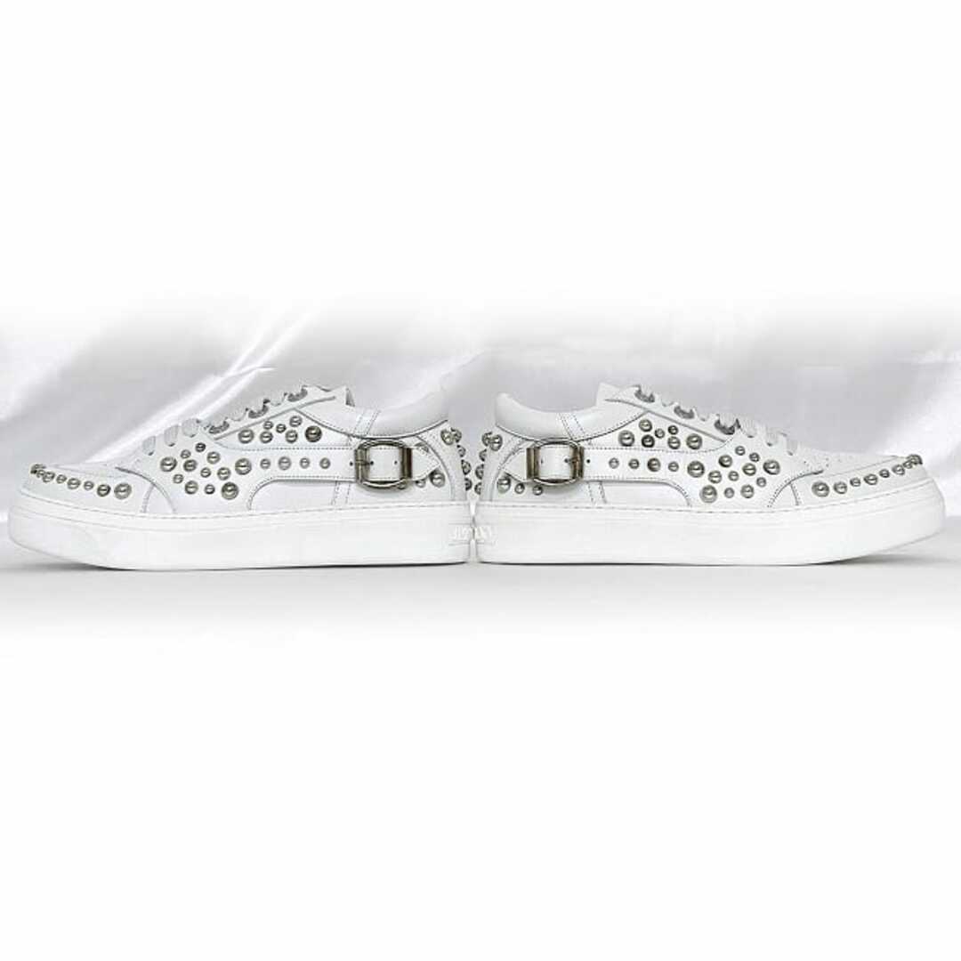 JIMMY CHOO - ジミーチュウ スニーカー ホワイト ROMAN 036520 JIMMY CHOO - ジミーチュウ スニーカー ホワイト ROMAN 036520