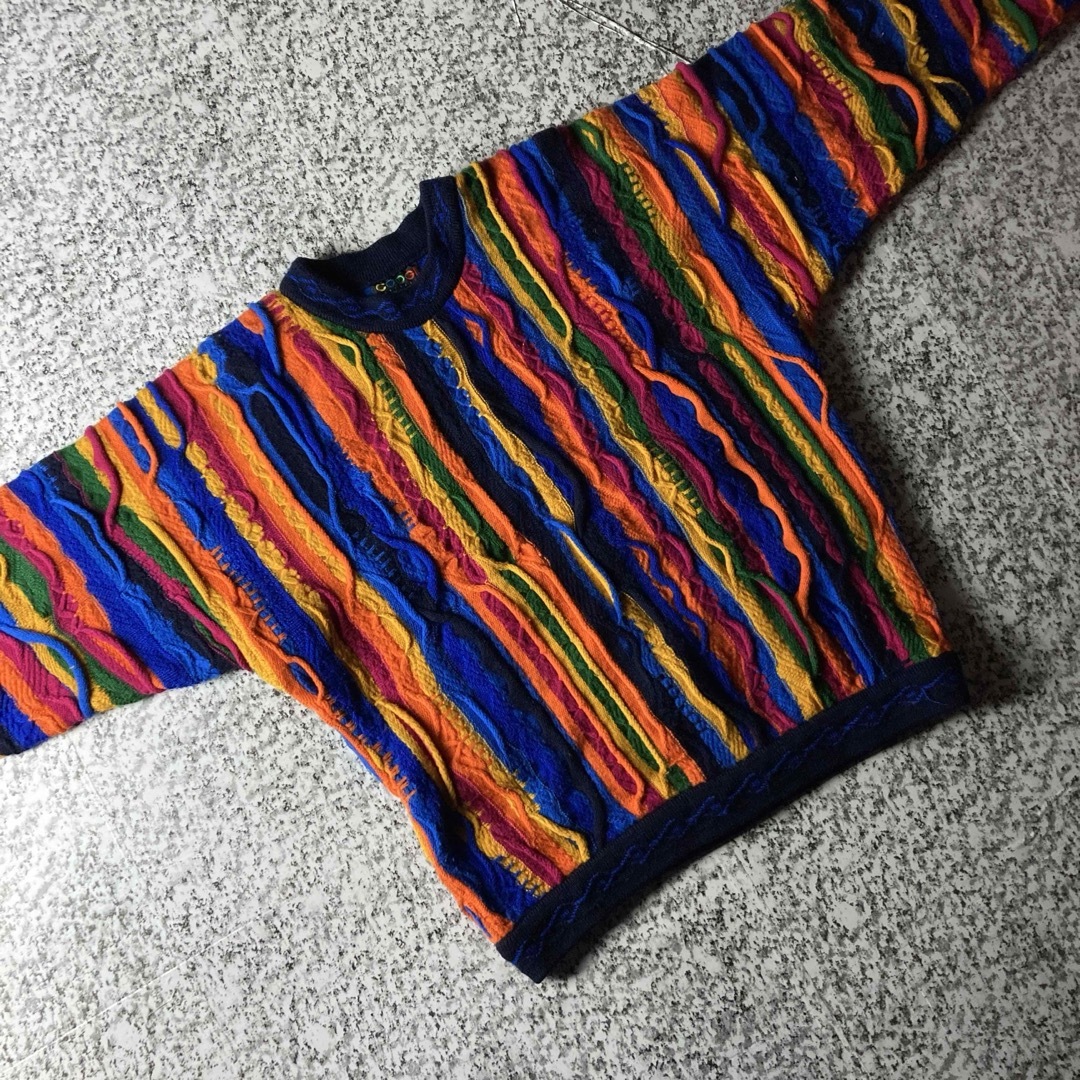 COOGI - 【90sオーストラリア製】COOGI 3D立体編み ヴィンテージ COOGI - 【90sオーストラリア製】COOGI 3D立体編み ヴィンテージ