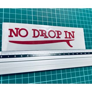 No drop inステッカー（色変更可能）(車外アクセサリ)