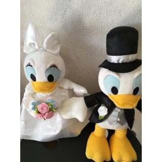 ディズニー(Disney)のドナルド＆デイジー ウェディングドール(ぬいぐるみ)