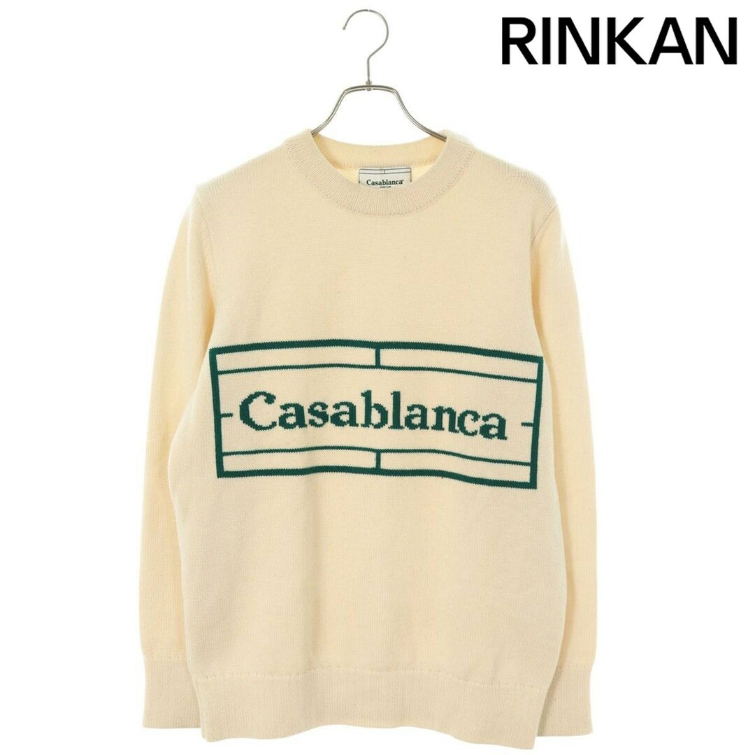 カサブランカ CASABLANCA TENNIS LOGO KNIT テニスロゴニット カサブランカ CASABLANCA TENNIS LOGO KNIT テニスロゴニット