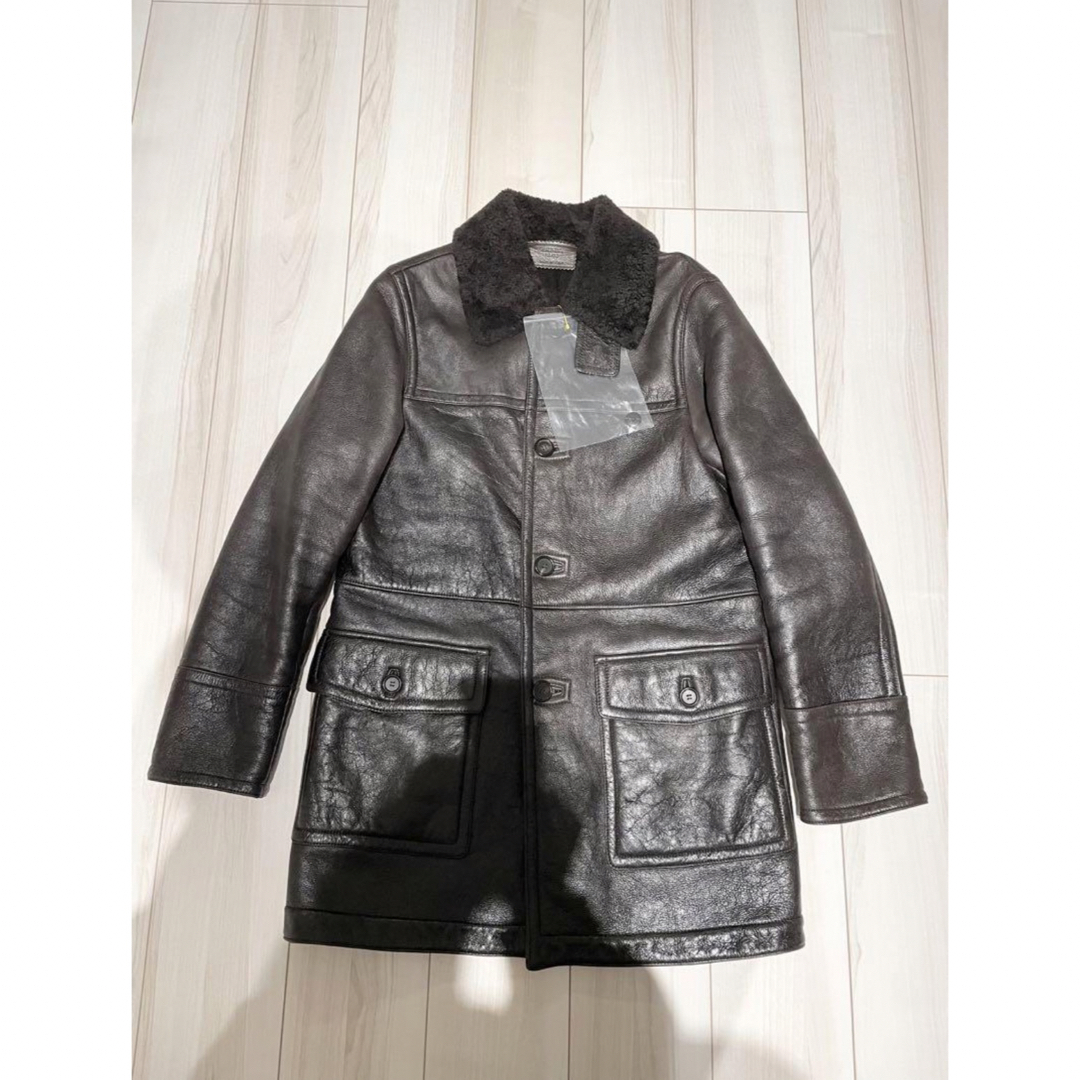 PRADA - 定価60万円PRADAムートンコート46 プラダ ボアコート PRADA - 定価60万円PRADAムートンコート46 プラダ ボアコート