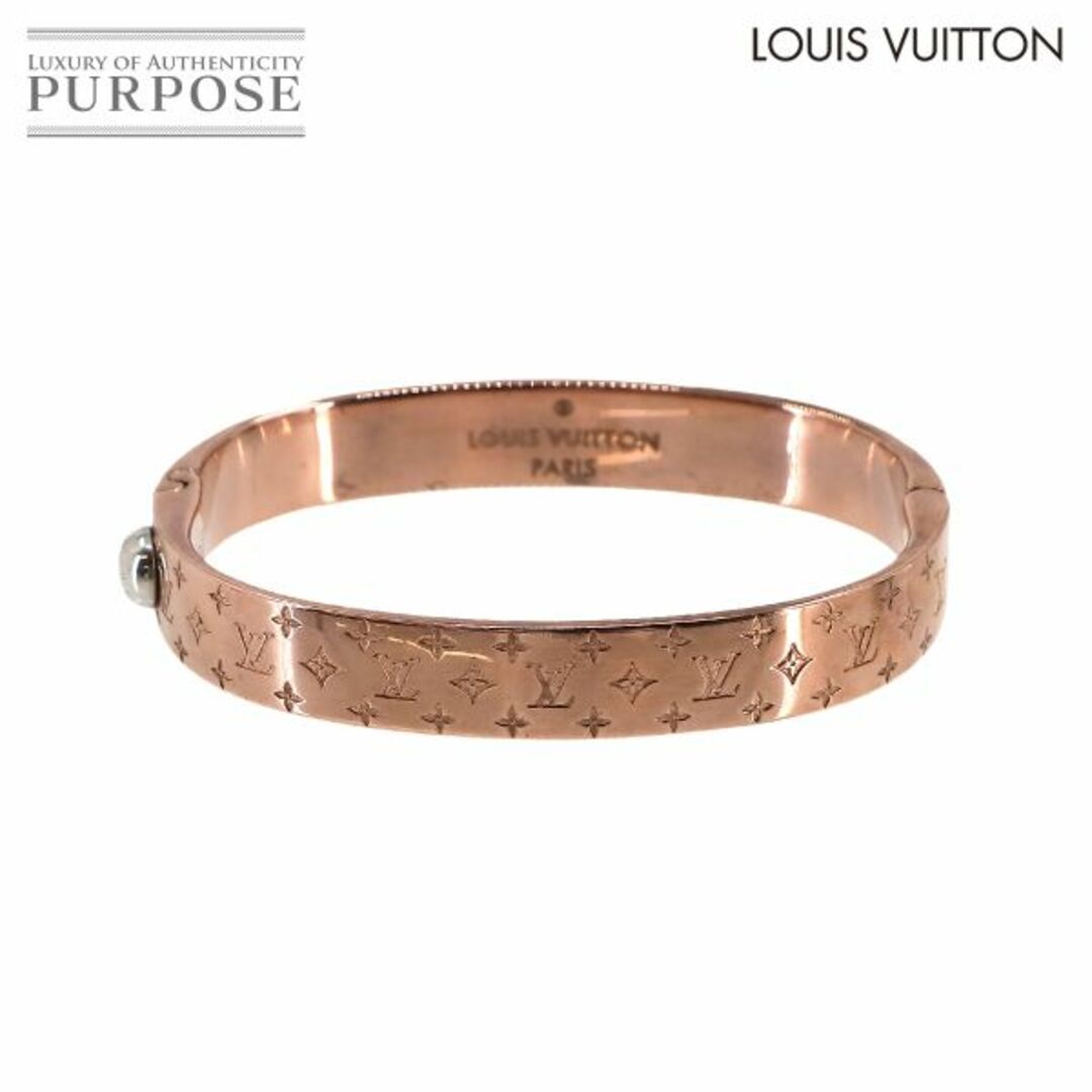 新品同様 ルイ ヴィトン LOUIS VUITTON カフ ナノグラム 新品同様 ルイ ヴィトン LOUIS VUITTON カフ ナノグラム