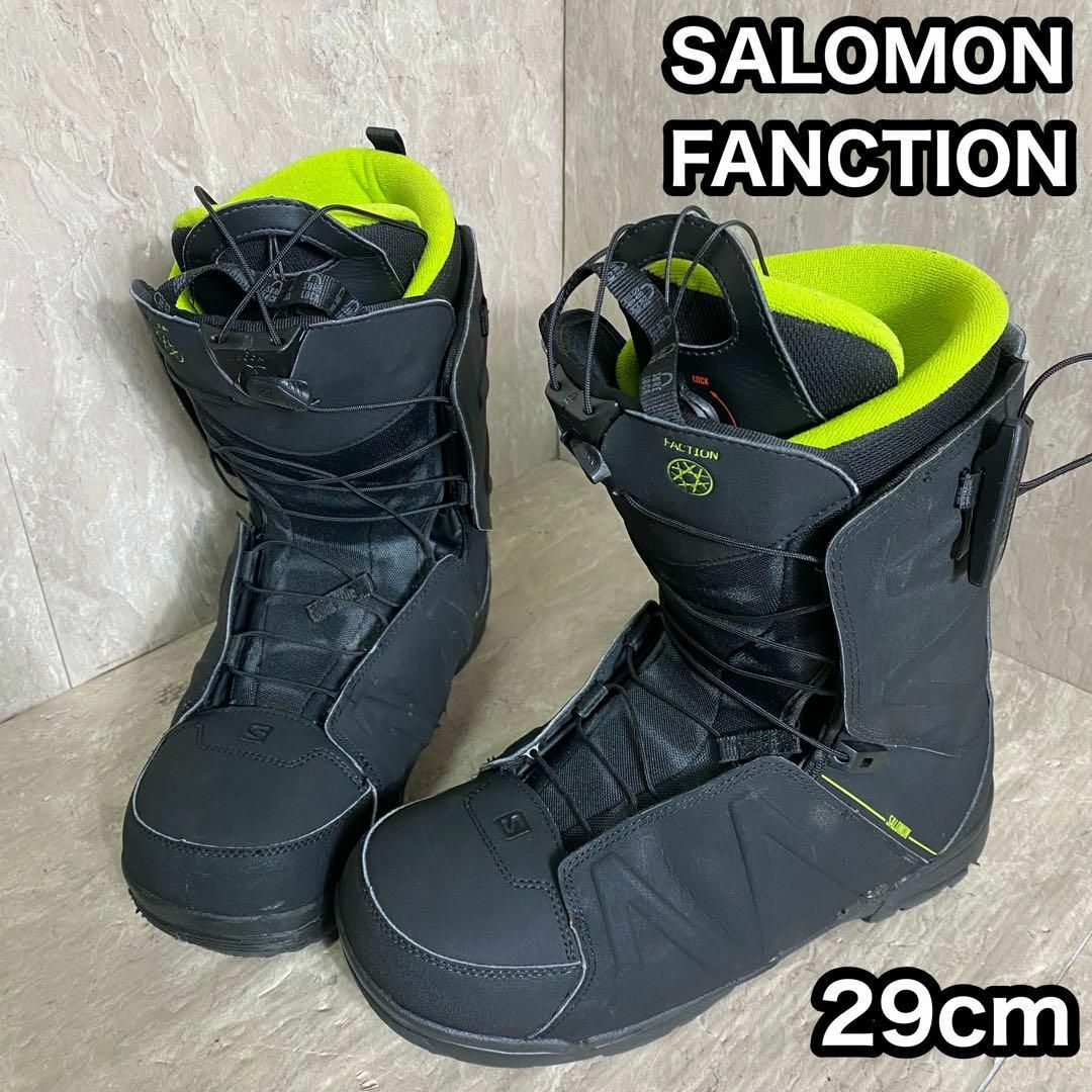SALOMON FANCTION スノーボードブーツ 29cm クイックレース SALOMON FANCTION スノーボードブーツ 29cm クイックレース