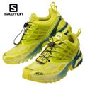 SALOMON サロモン ACS PRO L474485 ユニセックス ローカット トレイル ランニング シューズ イエロー 蛍光色 サニーライム サニーライム 26.5cm