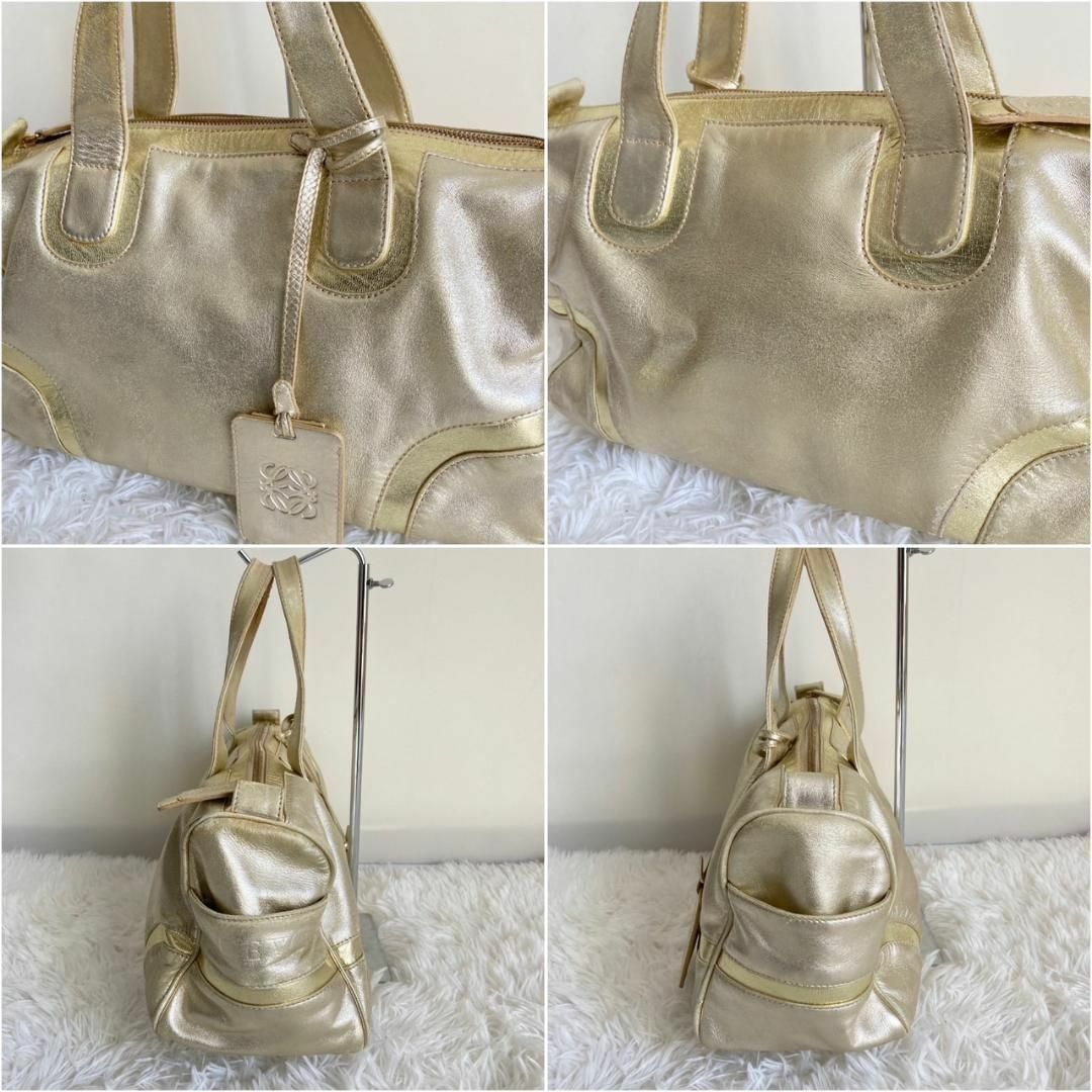 人気❤ LOEWE ロエベ ロゴ型押し シンプルレザーハンドバッグ 人気❤ LOEWE ロエベ ロゴ型押し シンプルレザーハンドバッグ