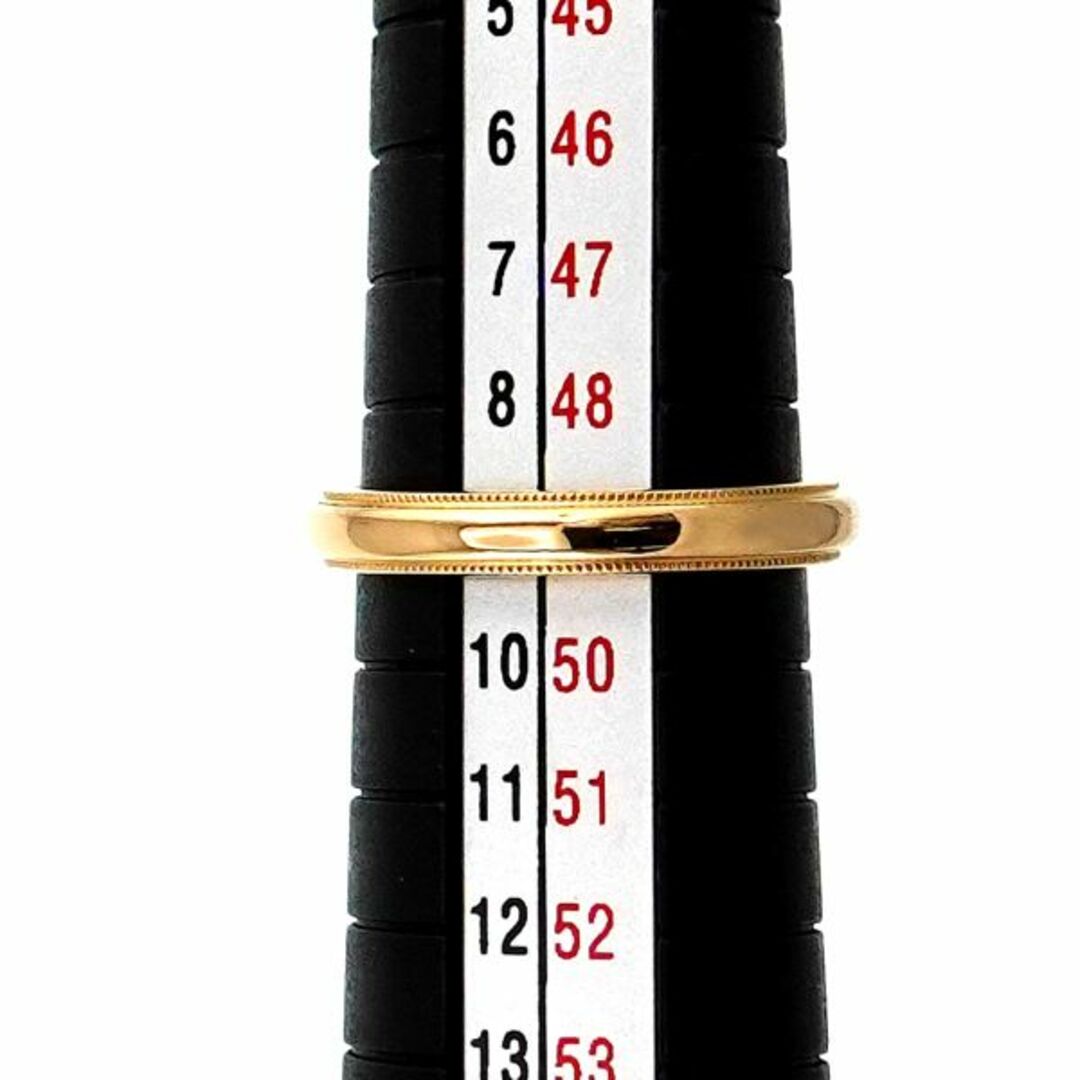 ティファニー TIFFANY&Co. ミルグレイン バンド 9号 リング K18 ティファニー TIFFANY&Co. ミルグレイン バンド 9号 リング K18