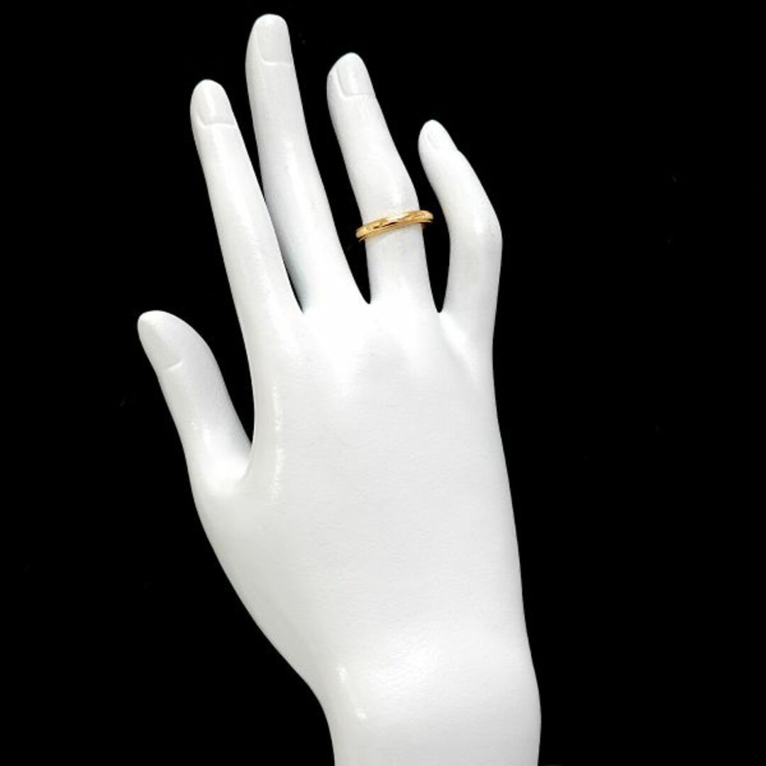 ティファニー TIFFANY&Co. ミルグレイン バンド 9号 リング K18 ティファニー TIFFANY&Co. ミルグレイン バンド 9号 リング K18