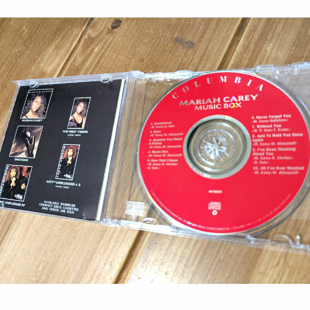 マライヤ・キャリー『MUSIC BOX』中古CD エンタメ/ホビーのCD(ポップス/ロック(洋楽))の商品写真