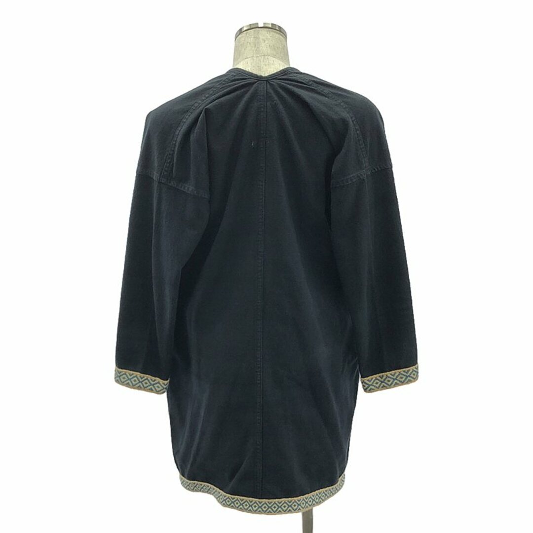 VISVIM - visvim / ビズビム | SANJURO COAT SILK ROAD / 藍染め VISVIM - visvim / ビズビム | SANJURO COAT SILK ROAD / 藍染め