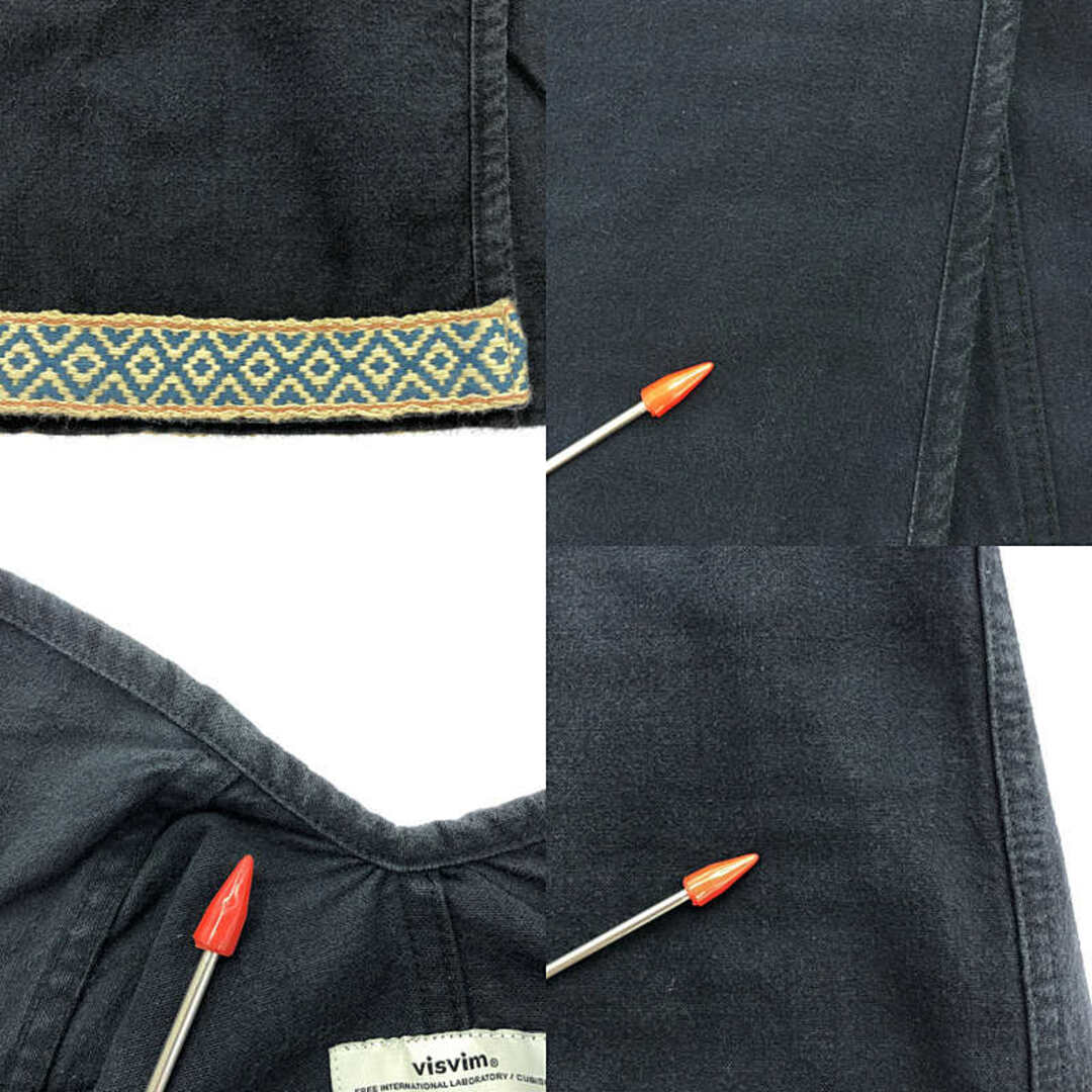 VISVIM - visvim / ビズビム | SANJURO COAT SILK ROAD / 藍染め VISVIM - visvim / ビズビム | SANJURO COAT SILK ROAD / 藍染め