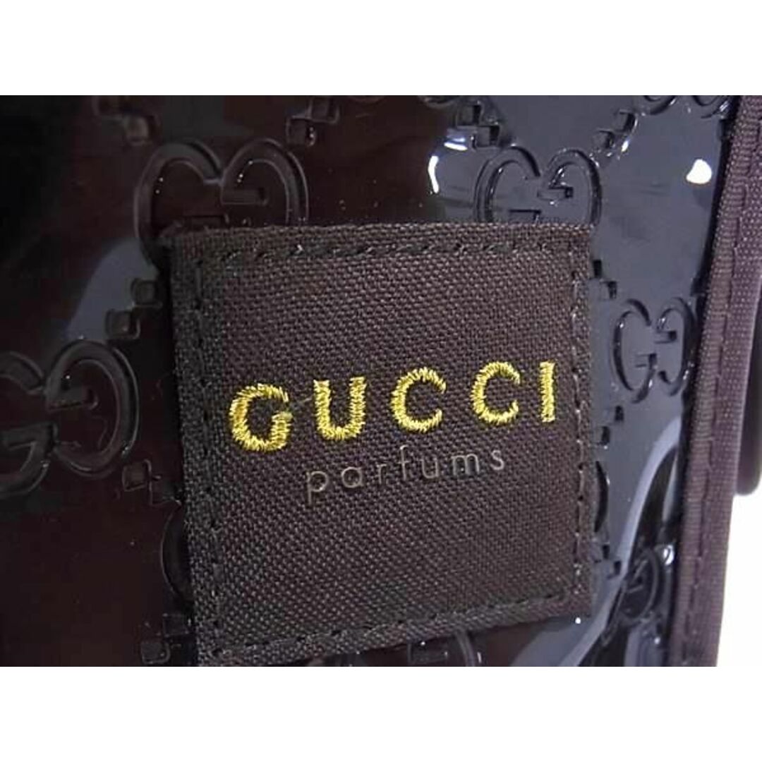 GUCCI - GUCCI グッチ Parfums シェリーライン GG柄 ビニール GUCCI - GUCCI グッチ Parfums シェリーライン GG柄 ビニール