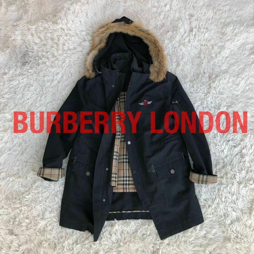 BURBERRY - バーバリーロンドンBURBERRYライナー付きモッズ BURBERRY - バーバリーロンドンBURBERRYライナー付きモッズ