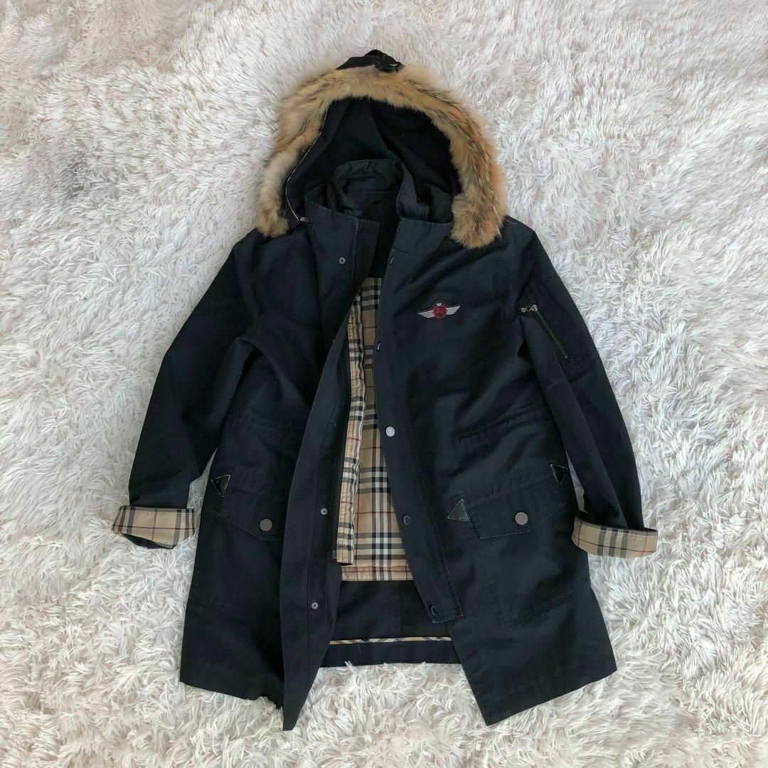 BURBERRY - バーバリーロンドンBURBERRYライナー付きモッズ BURBERRY - バーバリーロンドンBURBERRYライナー付きモッズ