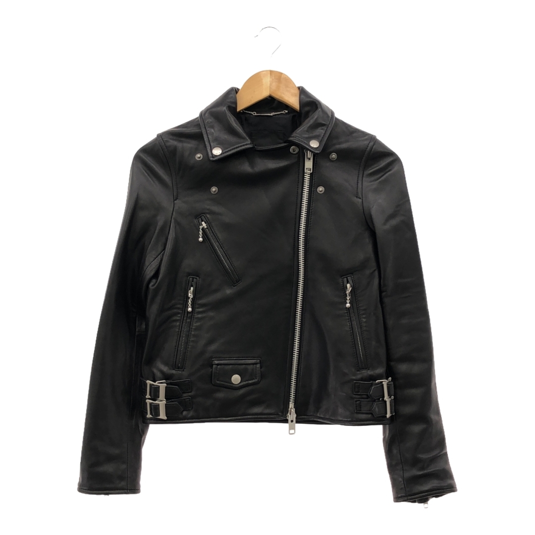 DENHAM - 美品 DENHAM デンハム ダブルライダースジャケット 36 DENHAM - 美品 DENHAM デンハム ダブルライダースジャケット 36