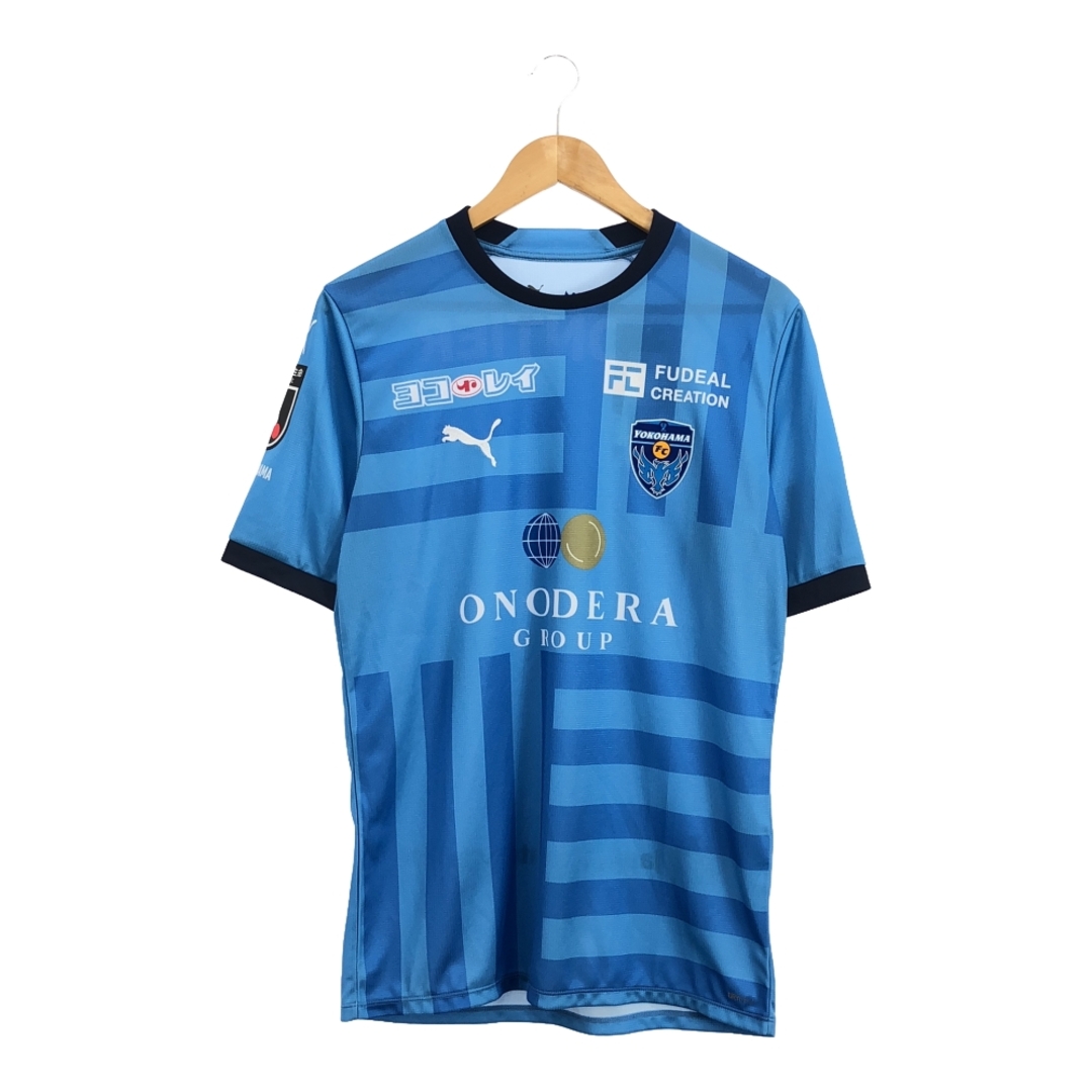 PUMA - 未使用 PUMA プーマ 横浜FC ユニフォーム L ポリエステル 2023 ホーム 半袖 サッカー メンズ HN87A69