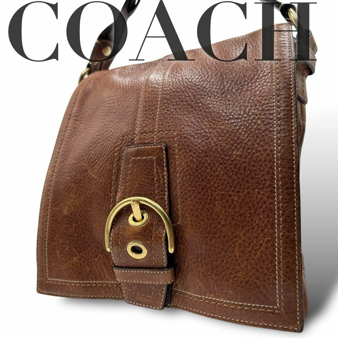 COACH - 極美品 COACH コーチ ソーホー ショルダーバッグ 斜めがけ メッセンジャー
