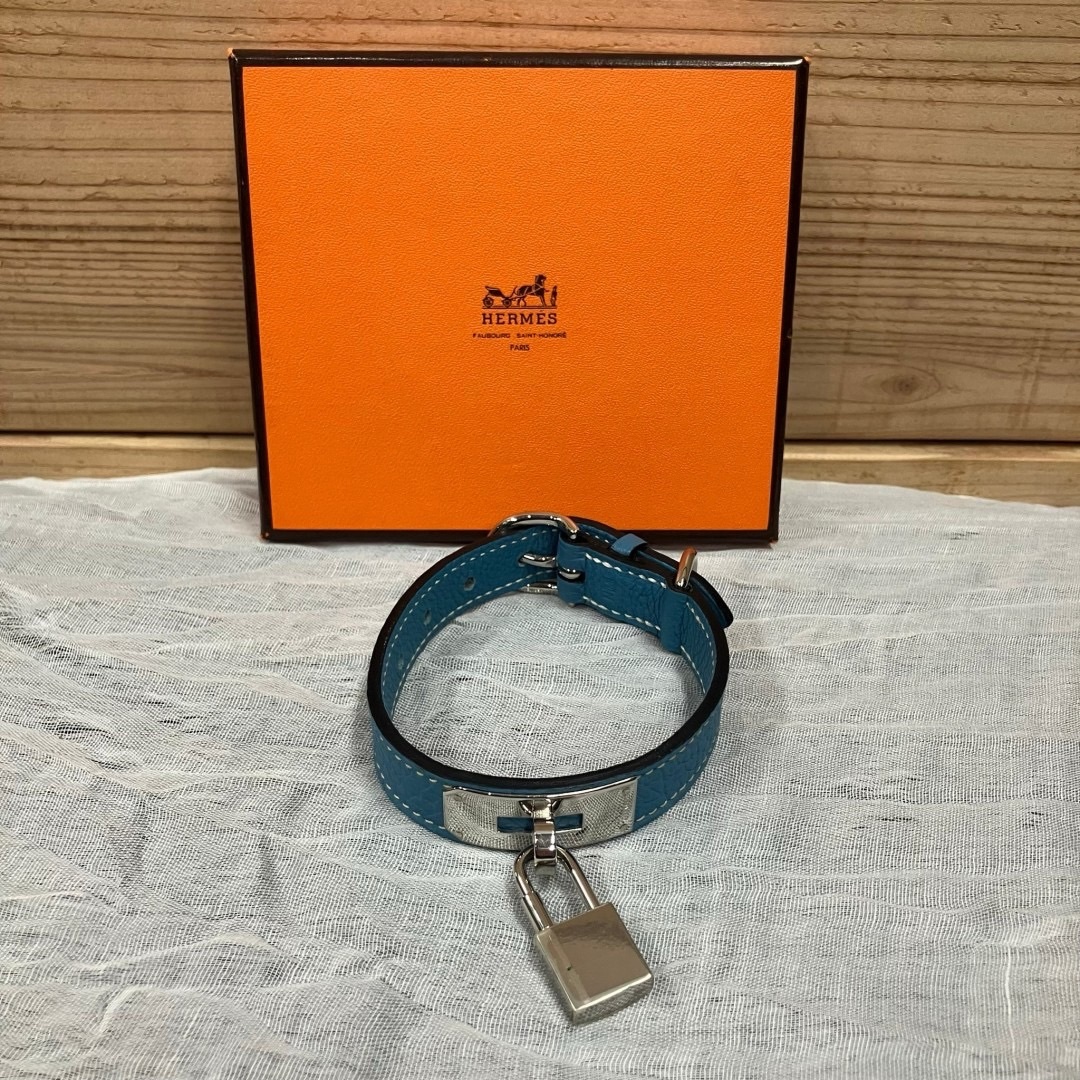 エルメス Hermes ケリー 首輪 カデナ ペット 子犬 小型犬 ペット用品