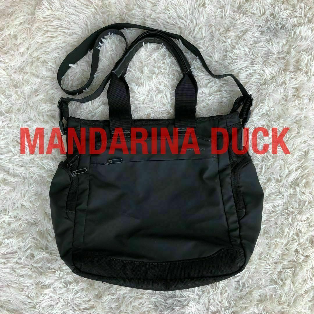 MANDARINA DUCK - MANDARINA DUCK 2WAYトートバッグショルダー MANDARINA DUCK - MANDARINA DUCK 2WAYトートバッグショルダー