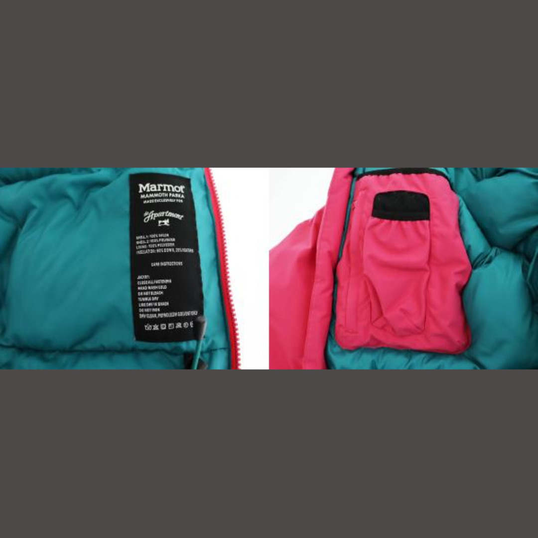 MARMOT - マーモット ×ジアパートメント ダウン ジャケット XL MARMOT - マーモット ×ジアパートメント ダウン ジャケット XL