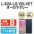 【中古】 L-52A LG VELVET オーロラグレー SIMフリー 本体 ドコモ スマホ 【送料無料】 l52agr7mtm