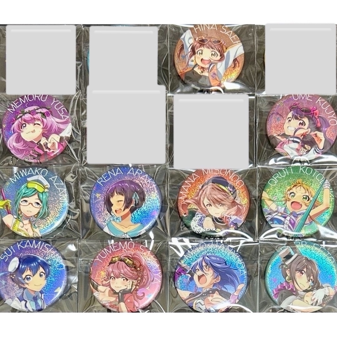 Tokyo7thシスターズ ナナシス グリッター缶バッジ C95 限定 エンタメ/ホビーのアニメグッズ(バッジ/ピンバッジ)の商品写真